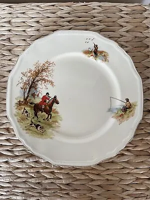 Buy Alfred Meakin England Country Life 25cm Plate Collectible Good Vintage Condition • 9.99£