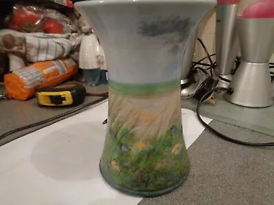 Buy Highland Stoneware  Landscape  Vase, 7  High • 25£