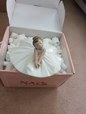 Buy Nao  Lladro Porcelain 'Dance Class' Ballerina 1283 Figurine In Original Box  • 32£