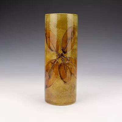 Buy Antique Royal Doulton Stoneware - Natural Foliage Vase - Art Nouveau • 5£