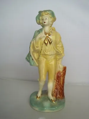 Buy Stafford Pottery Ohio Figurine Colonial Man Yellow Green • 13.46£