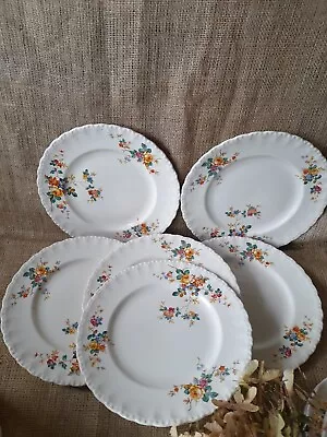 Buy 6xVintage Grindley 'Creampetal' Breakfast Plates Excellent Condition 23cm Rare • 45£