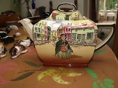 Buy Royal Doulton Dickens Ware Large Tea Pot “SAIREY GAMP” • 34.95£