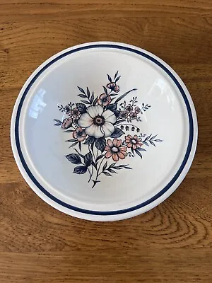 Buy Alpine Rose Soup/Cereal/Dessert Bowl Vintage Staffordshire England Floral VGC • 2.99£