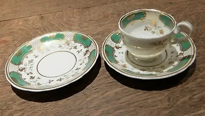 Buy Ridgway C1830 Antique  Cup With 2 Saucers    Pattern  2381  • 21£