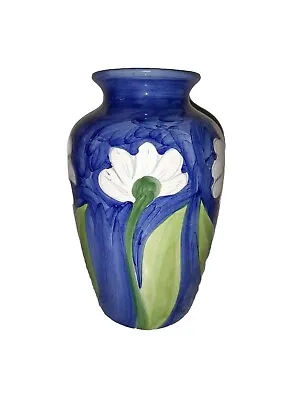 Buy Vintage Faria & Bento Portugal Handpainted Flower Vase • 9£