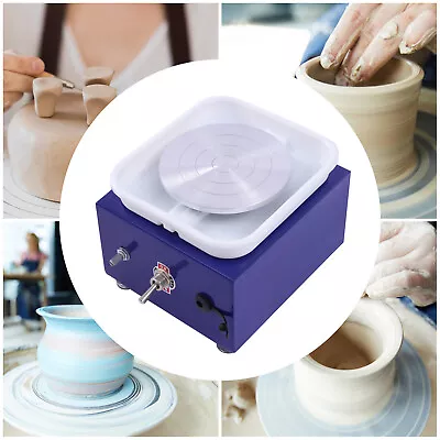 Buy Pottery Wheel Pottery Electric Machines DIY Craft Ceramic Work Clay Art Children • 43.50£