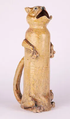 Buy Martin Brothers Grotesque Tall Figural Ewer 1800 • 34,500£
