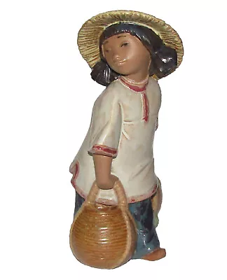 Buy Lladro Ornament Figurine '  Chinita Cargada ' #2152  1st Quality • 125£