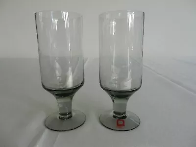 Buy Vintage Dartington Crystal Glass FT55 Sherry Or Port Glass In Midnight X 2 • 34.99£