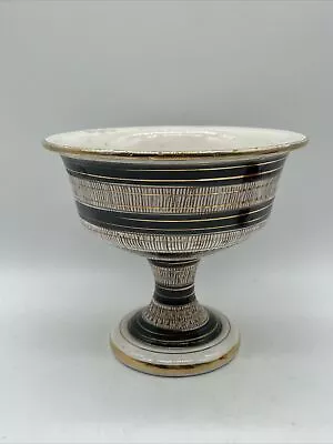 Buy Vintage Bitossi Seta Pedestal Compote Dish Urn Form Bowl Mid Century Aldo Londi • 53.95£