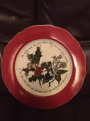 Buy Stunning Portmeirion Holly And Ivy Charger Plate 13” • 23£