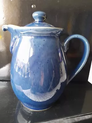 Buy Denby Stoneware Cottage Blue 2.5 Pint Coffee Pot • 15£