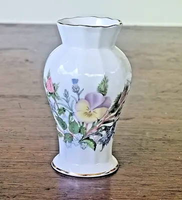 Buy Aynsley Wild Tudor China Fine Bone China Flowers Bud Vase Collectable English • 7.63£