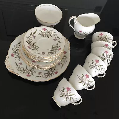 Buy Vintage Collectable Fancy Free Royal Standard Fine Bone China 21 Pieces Tea Set • 90£