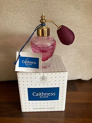 Buy Caithness Crystal Crackle Glaze Perfume Atomiser • 20£