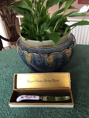 Buy Royal Crown Derby China Posies  Boxed Butter Knife • 10£