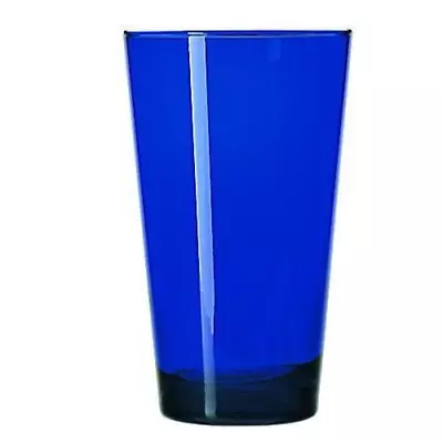 Buy 4x Cobalt Highball Drinking Glasses Cocktail Glass Blue 510ml • 14.20£