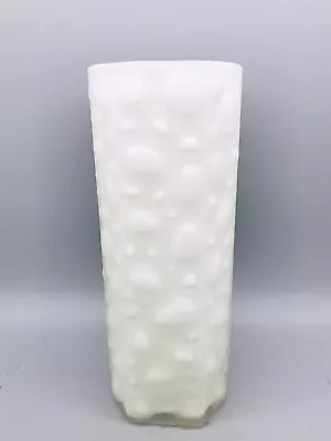 Buy Vintage Retro Mid Century White Cased Vase Brutalist 20cm • 20£