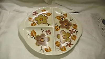 Buy Radford England Ceramic Serving Dish HorsD'oeuvre '1184' Hand Painted • 12.99£