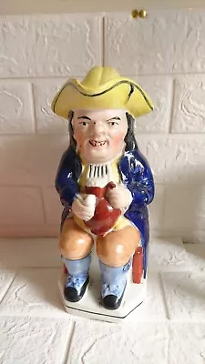 Buy  Early Antique Staffordshire Toby Jug. 18th Century? With Yellow Hat RARE ! 🇬🇧 • 142.50£