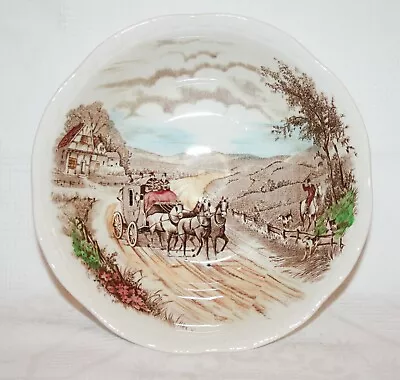 Buy Vintage Alfred Meakin 'Devonshire Road 'Multicolour 6½  Cereal Bowl • 5.99£