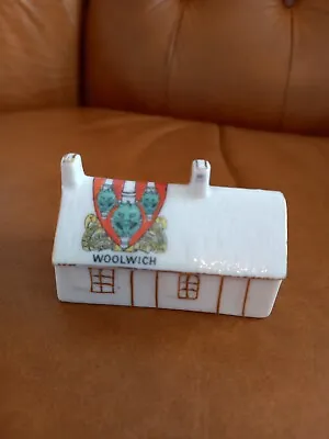 Buy Goss Type Crested China Shelley Burns Cottage.woolwich • 2.99£