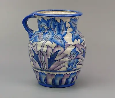 Buy Art Deco Crown Ducal Charlotte Rhead Tudor Rose Pattern Tube-Lined 8 In Vase • 195£