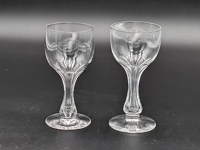 Buy Vintage Cocktail Glasses Hollow Stem Champagne Coupe Cordial Wine Barware Set~2 • 33.21£