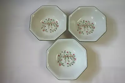 Buy 3 X Johnson Brothers Eternal Beau China Cereal / Pudding Bowls – Good Cond • 8£