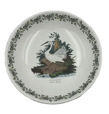 Buy Portmeirion Birds Of Britain Little Egret Serving Bowl 13  Bird Rim Rare • 175.53£