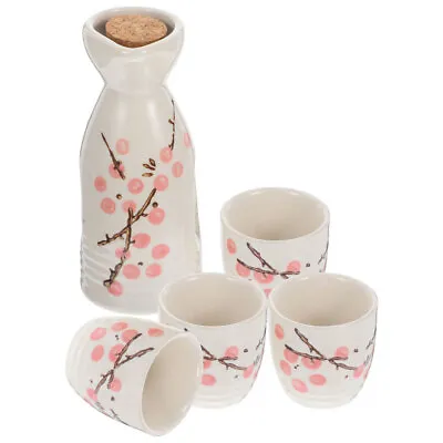 Buy  Japanese Style Sake Jug Gift Novelty Wine Glasses Cup Flagon Pottery • 21.09£