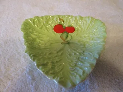 Buy Vintage Carlton Ware Australian Design Green Lettuce Leaf Tomato Plate Dish 10  • 10£