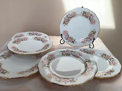 Buy Colclough 6 Wayside Wavy Edged Salad Or Starter Plates  • 15£