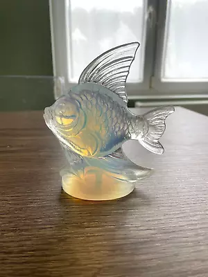 Buy Antique Sabino Etling Opalescent Glass Fish Figure Subject?? Art Deco • 61.80£