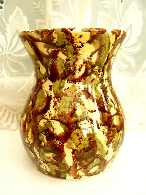 Buy Dragon Pottery Rhayader   Vase      Autumn Colours • 8£