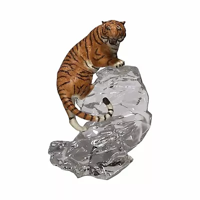 Buy Siberian Tiger On Crystal Rock Made By Franklin Mint Highly Collectible • 69.99£