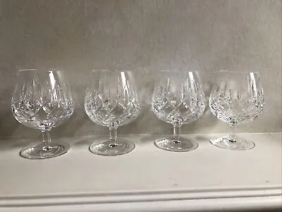 Buy Stuart Vintage Cut Glass Crystal Brandy Glasses Approx 13 Cm • 29.95£