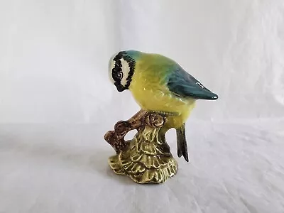 Buy Pretty Vintage Beswick Bird Figurine W/ladybird Blue Tit 992 Euc • 18.94£