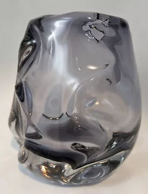 Buy Whitefriars 9843 Lilac Knobbly Vase 5.5 Inch British Art Glass 1970s • 64.99£