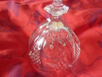 Buy Lovely Crystal Glass Ringing Bell With Beautiful Ring Tone Height 19cm • 4.99£