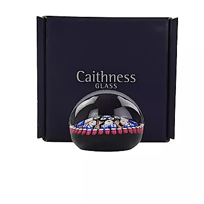 Buy Caithness Glass Paperweight, Millefiori • 20£