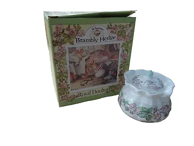 Buy Brambly Hedge Summer Lidded Bowl Used Good Condition VINTAGE • 67.85£