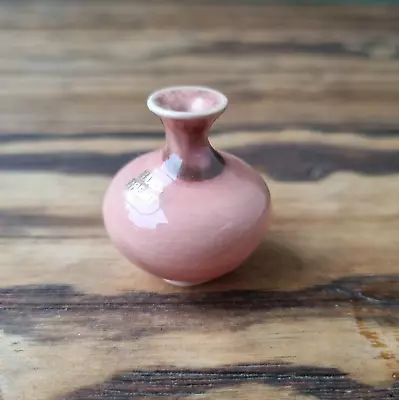 Buy Arne Säfström, Swedish Studio, Miniature Vase, Pink Miniature Pottery • 25.84£