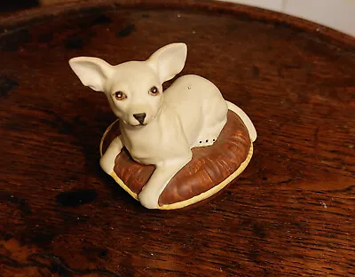 Buy 1970s Beswick Chihuahua Dog Figurine On Cushion • 20£