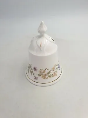 Buy Vintage Royal Grafton Fine Bone China Canterbury Decorative Bell Floral Gold Det • 12.99£