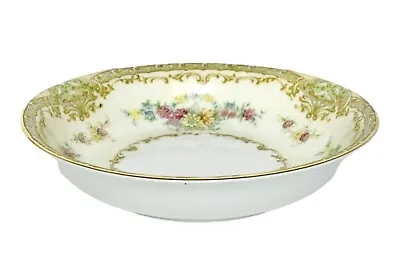Buy Noritake China BELLODGIA Gold Floral Tan Scrolls 5.25” Fruit Dessert Bowl(s) • 6.51£