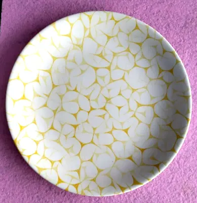 Buy Rarely Seen EMPIRE PORCELAIN Side Plate YELLOW Staffordshire England 1960. 006 • 29.50£