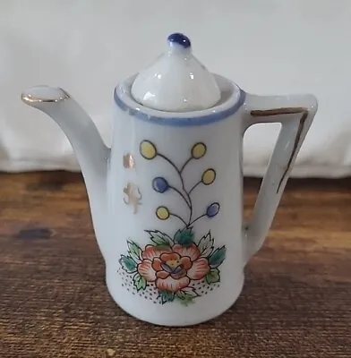 Buy Miniature 2  TeaPot -  Made In Occupied Japan - Hand Painted  • 4.83£