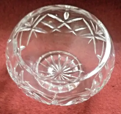 Buy Vintage Cut Glass Footed Posy Bowl/Bon Bon/Sweet Dish • 9.99£
